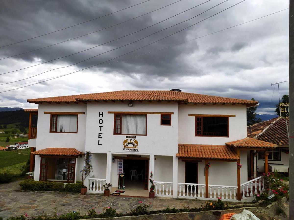 Hotel El Cangrejo Paipa Esterno foto